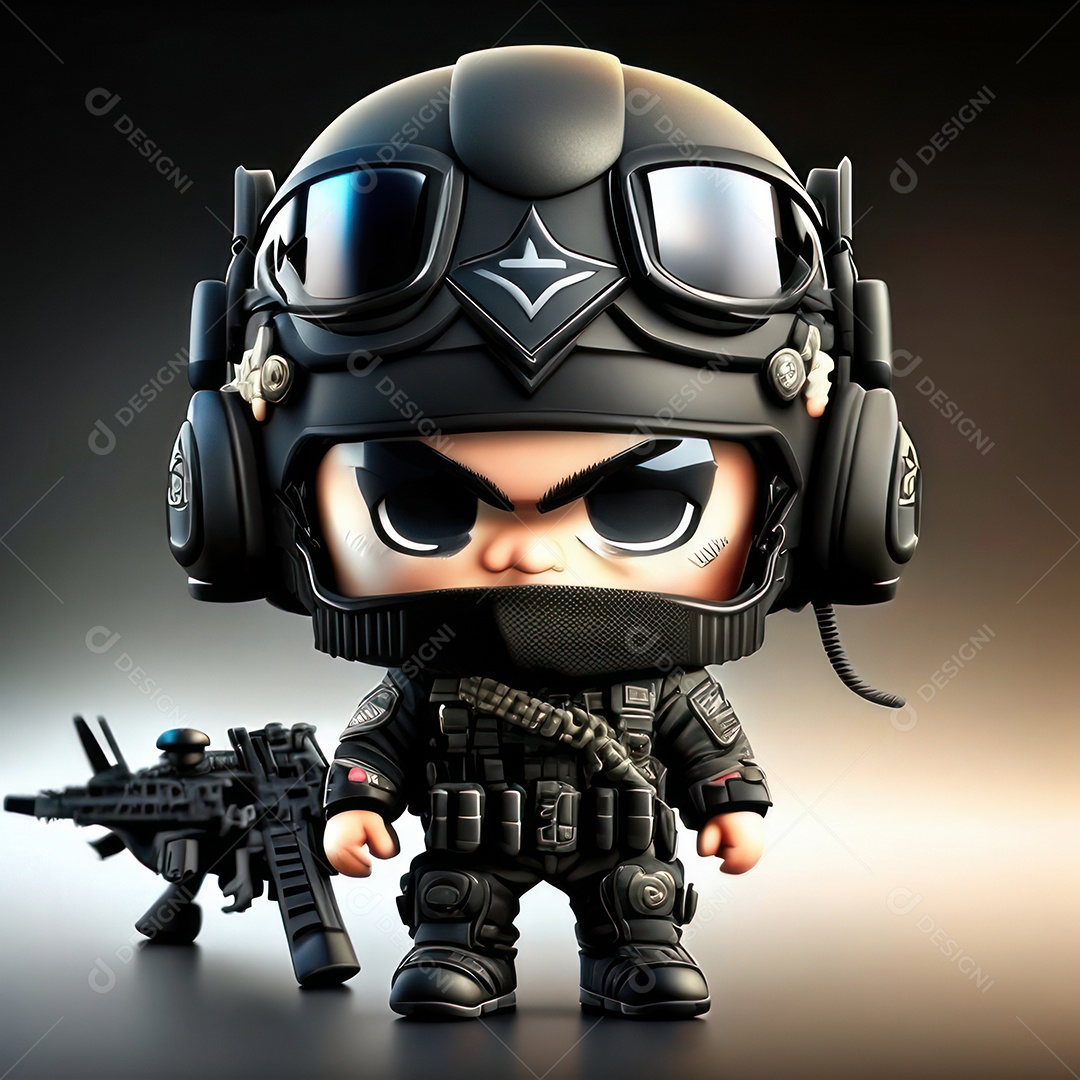 Miniatura de personagem de jogo Call of Duty