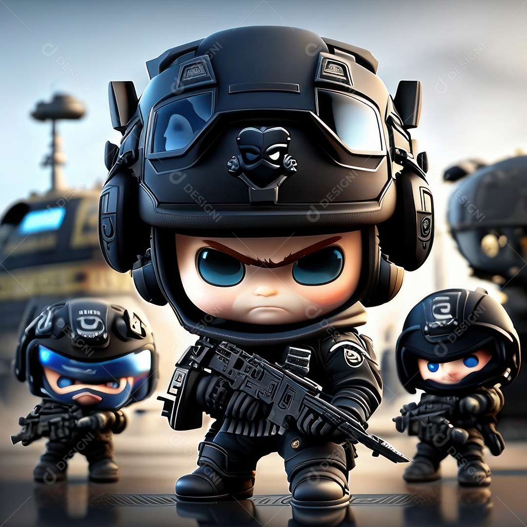 Miniatura de personagem de jogo Call of Duty
