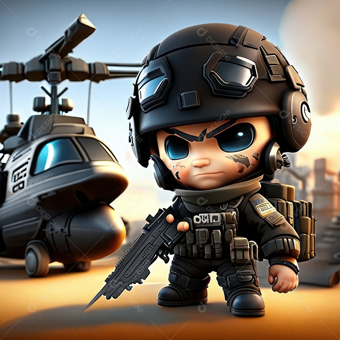 Miniatura de persogem de jogo Call of Duty