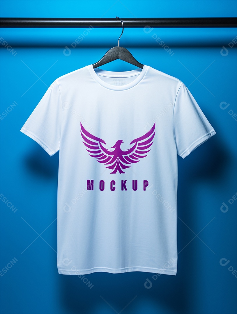Mockup Camisa Manga Curta PSD Editável