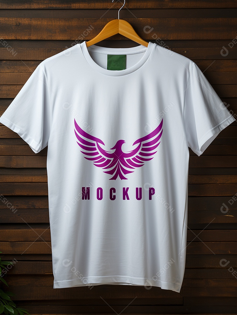 Mockup Camisa Manga Curta PSD Editável