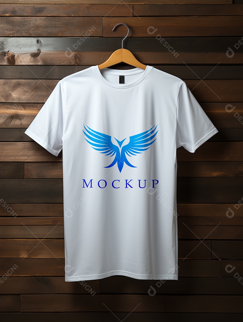 Mockup Camisa Manga Curta PSD Editável