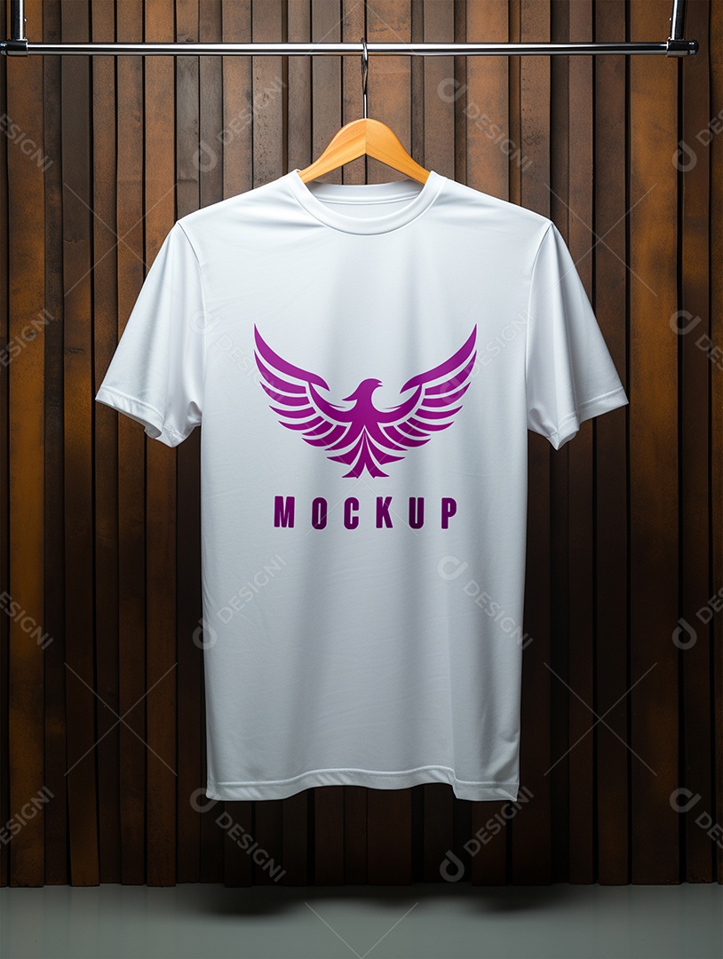 Mockup Camisa Manga Curta PSD Editável