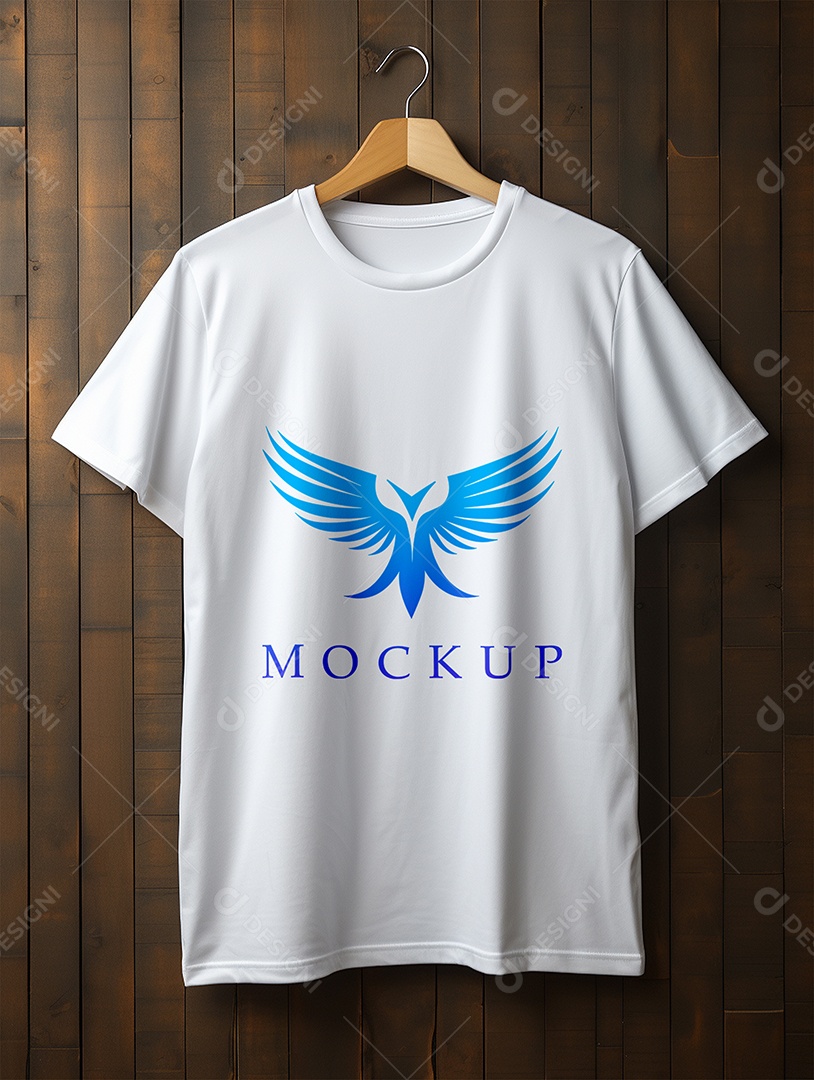 Mockup Camisa Manga Curta PSD Editável