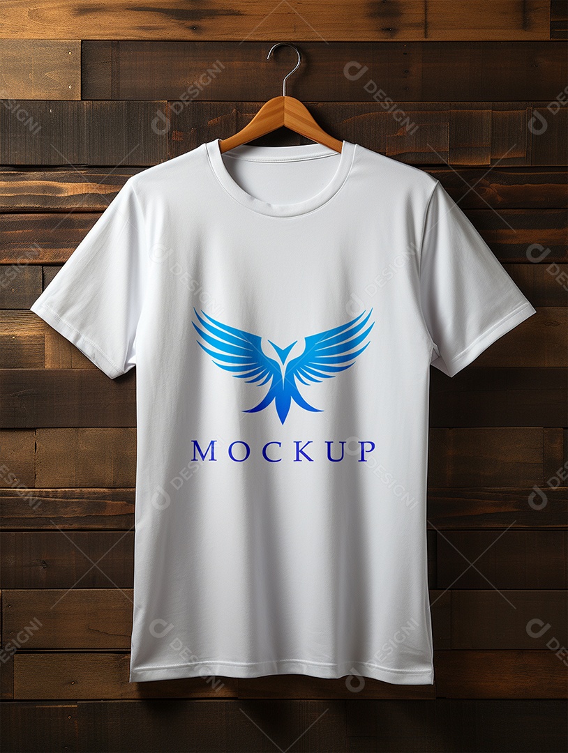 Mockup Camisa Manga Curta PSD Editável