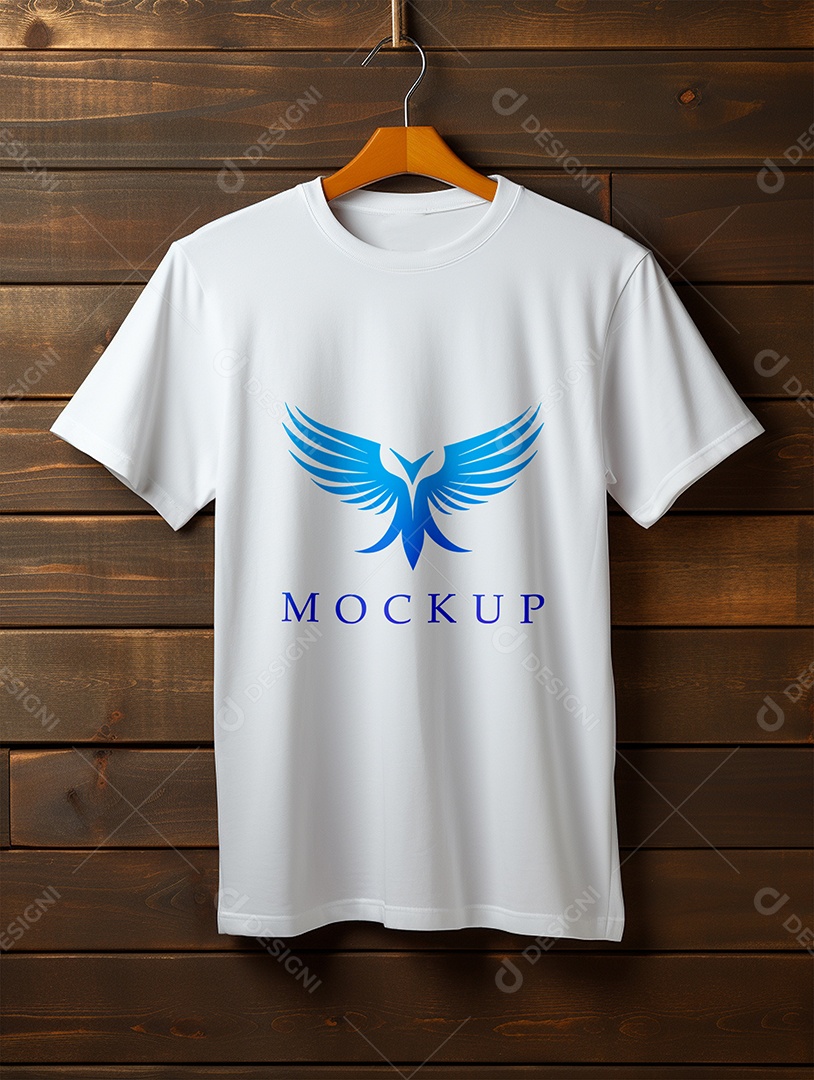 Mockup Camisa Manga Curta PSD Editável