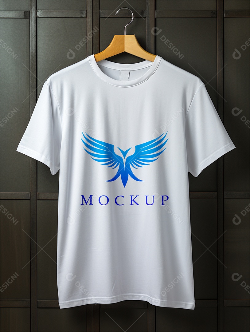 Mockup Camisa Manga Curta PSD Editável