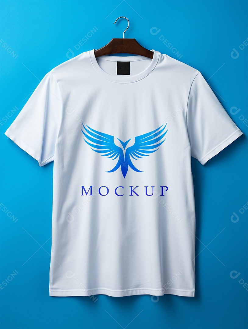 Mockup Camisa Manga Curta PSD Editável