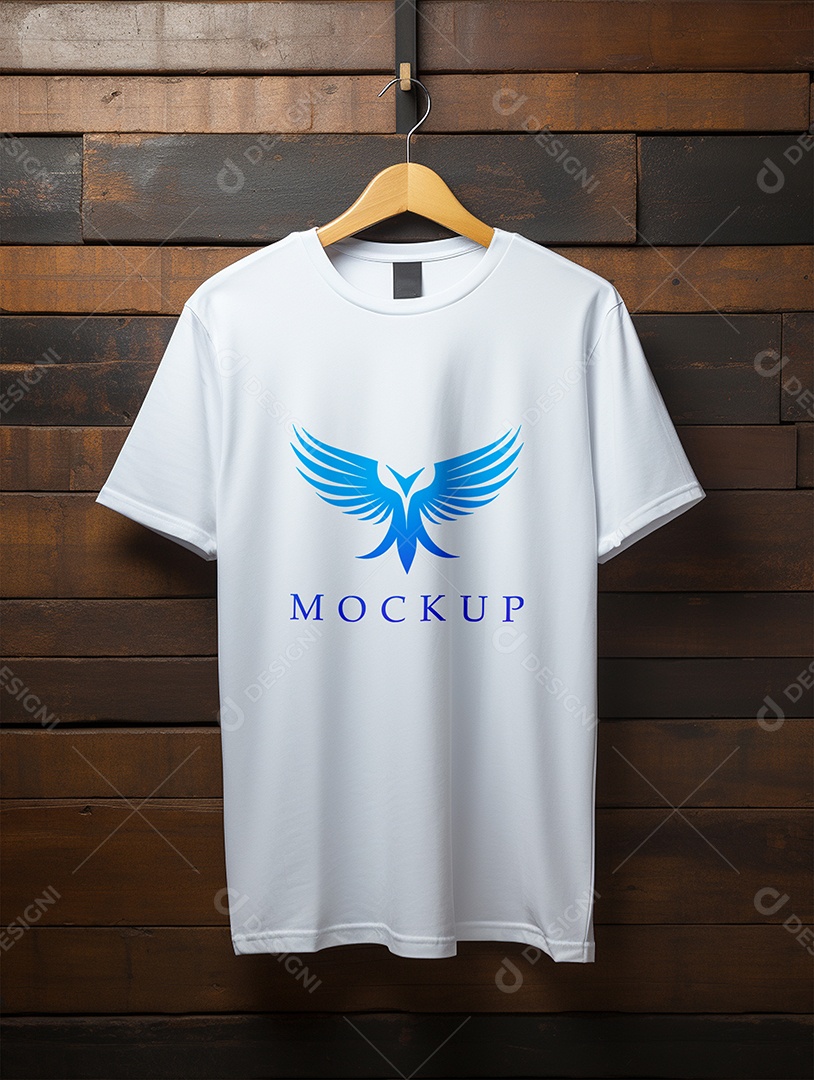 Mockup Camisa Manga Curta PSD Editável