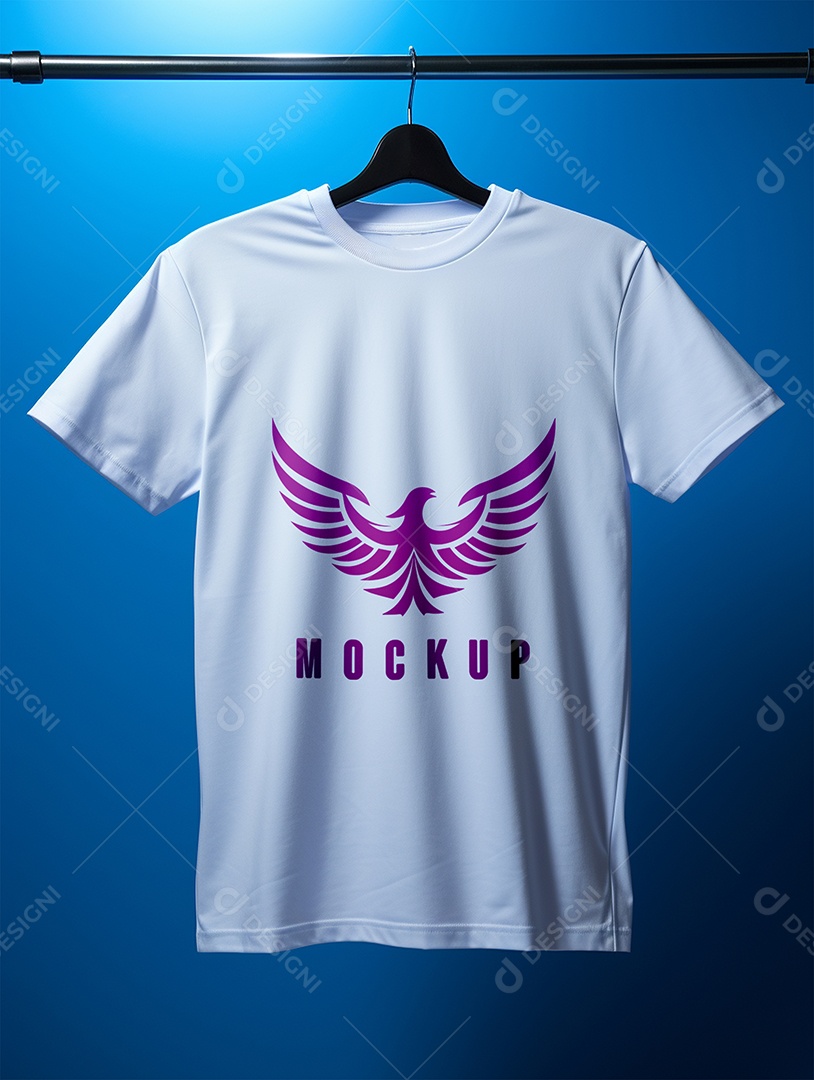 Mockup Camisa Meia Manga PSD Editável