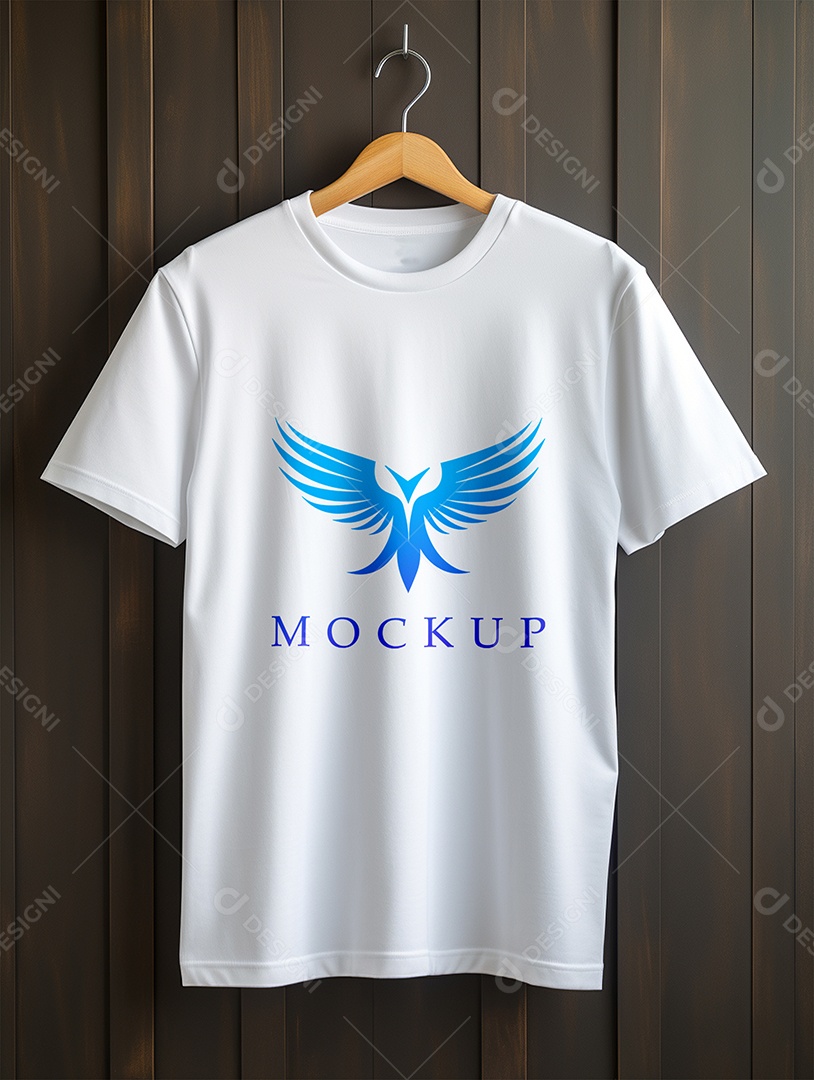 Mockup Camisa Meia Manga PSD Editável