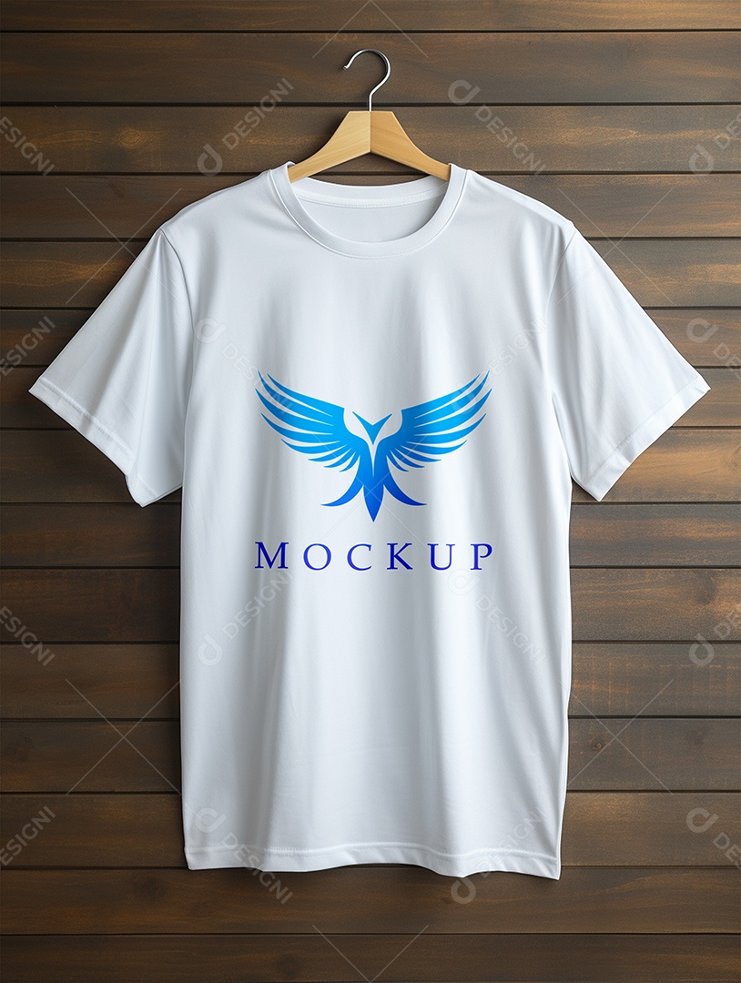 Mockup Camisa Meia Manga PSD Editável