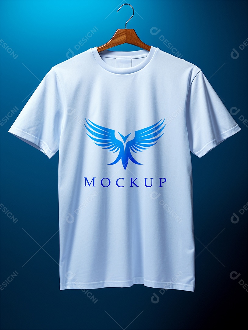 Mockup Camisa Meia Manga PSD Editável