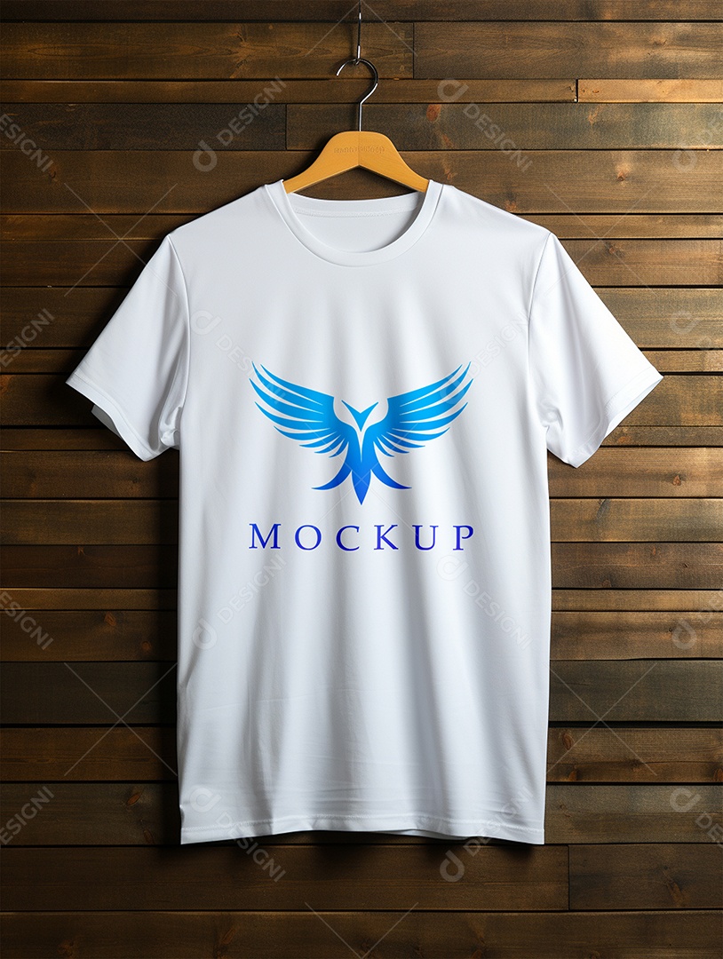 Mockup Camisa Meia Manga PSD Editável