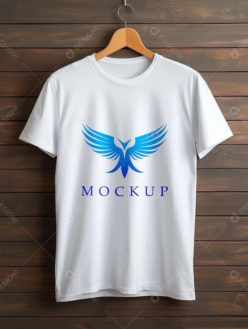 Mockup Camisa Meia Manga PSD Editável