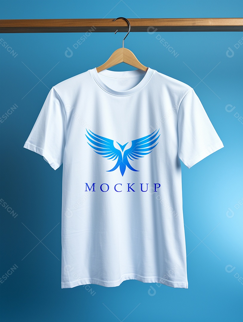 Mockup Camisa Meia Manga PSD Editável