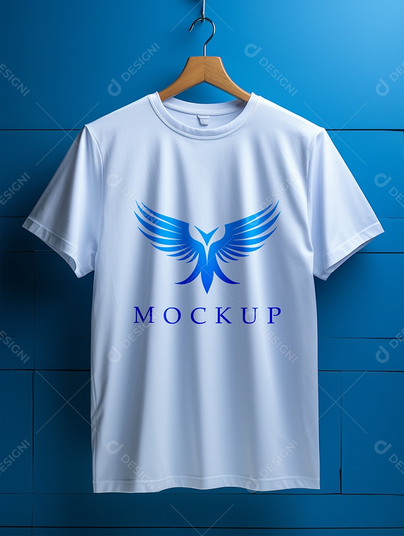 Mockup Camisa Meia Manga PSD Editável