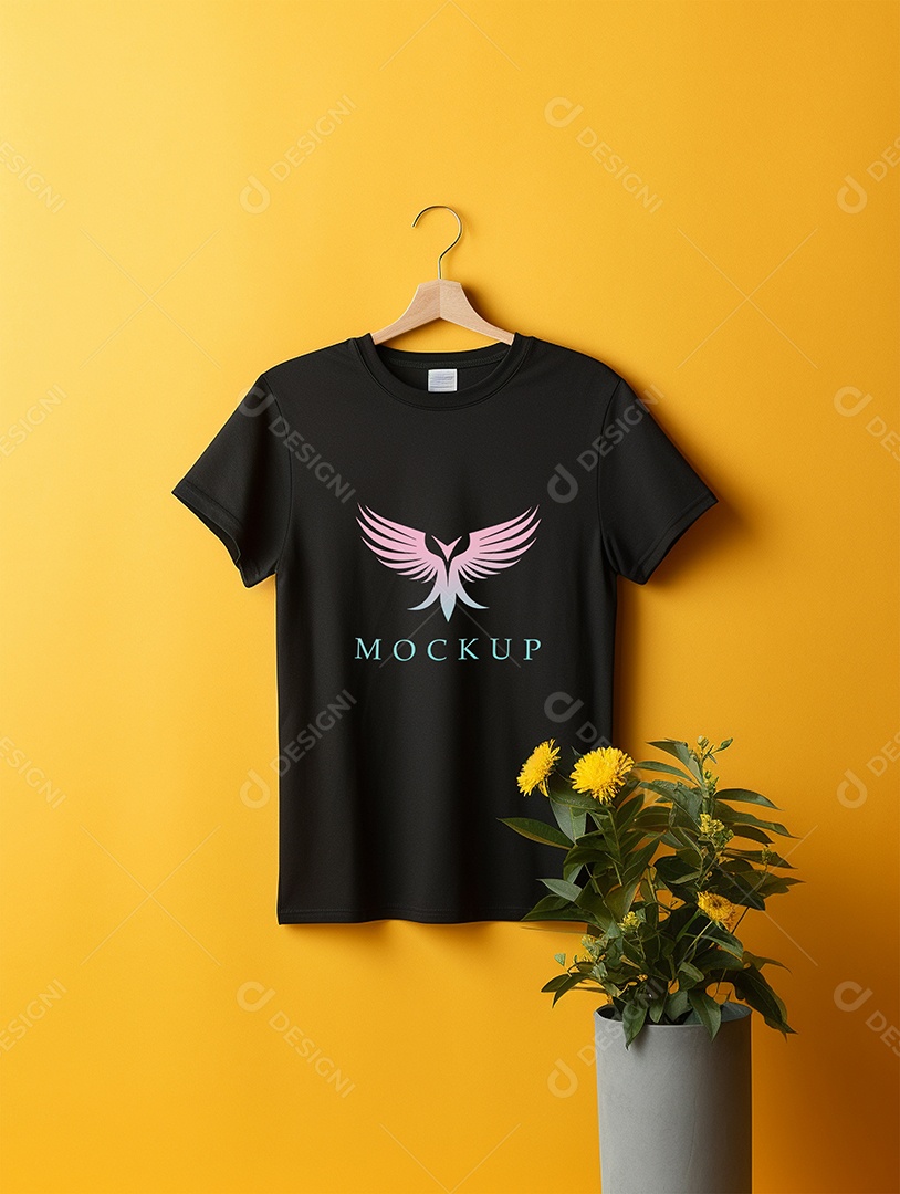 Mockup de Blusa Feminina PSD Editável