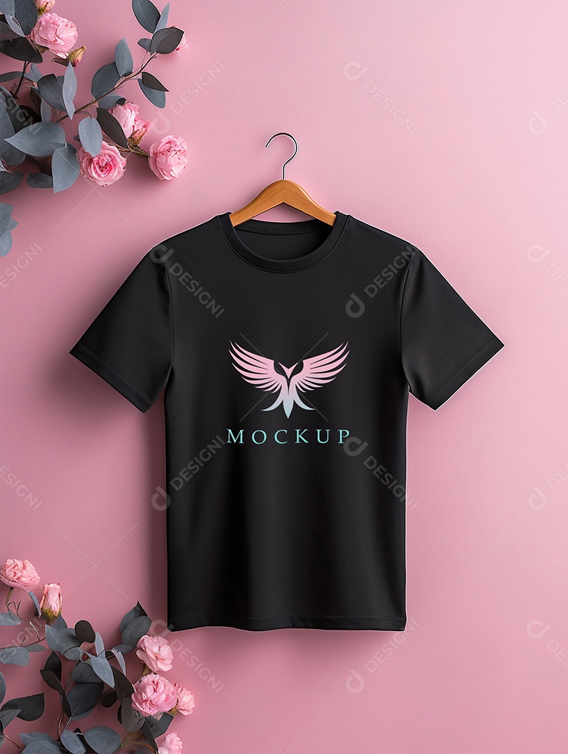 Mockup de Blusa Feminina PSD Editável