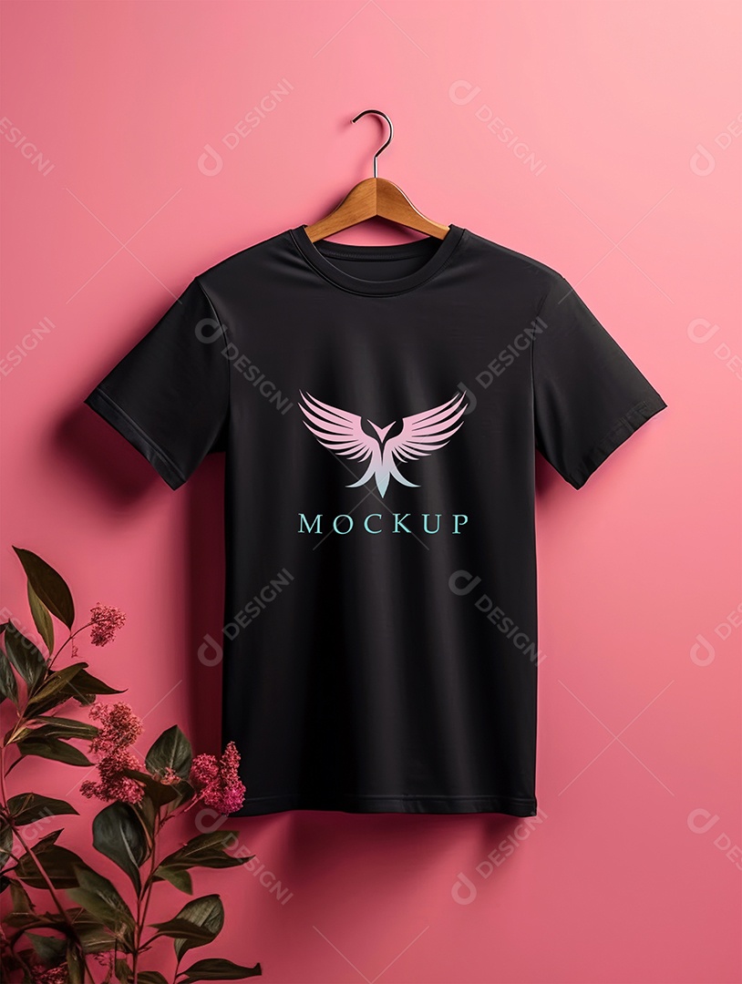 Mockup de Blusa Feminina PSD Editável