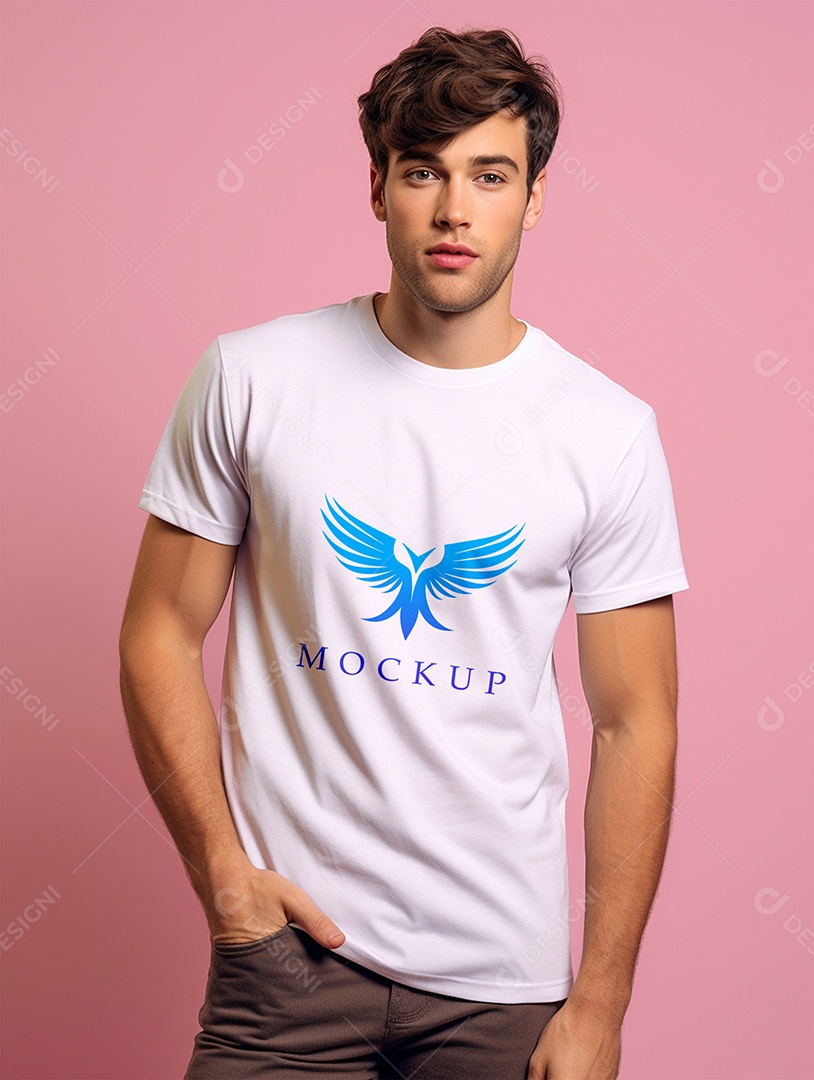 Mockup de Camiseta PSD Editável