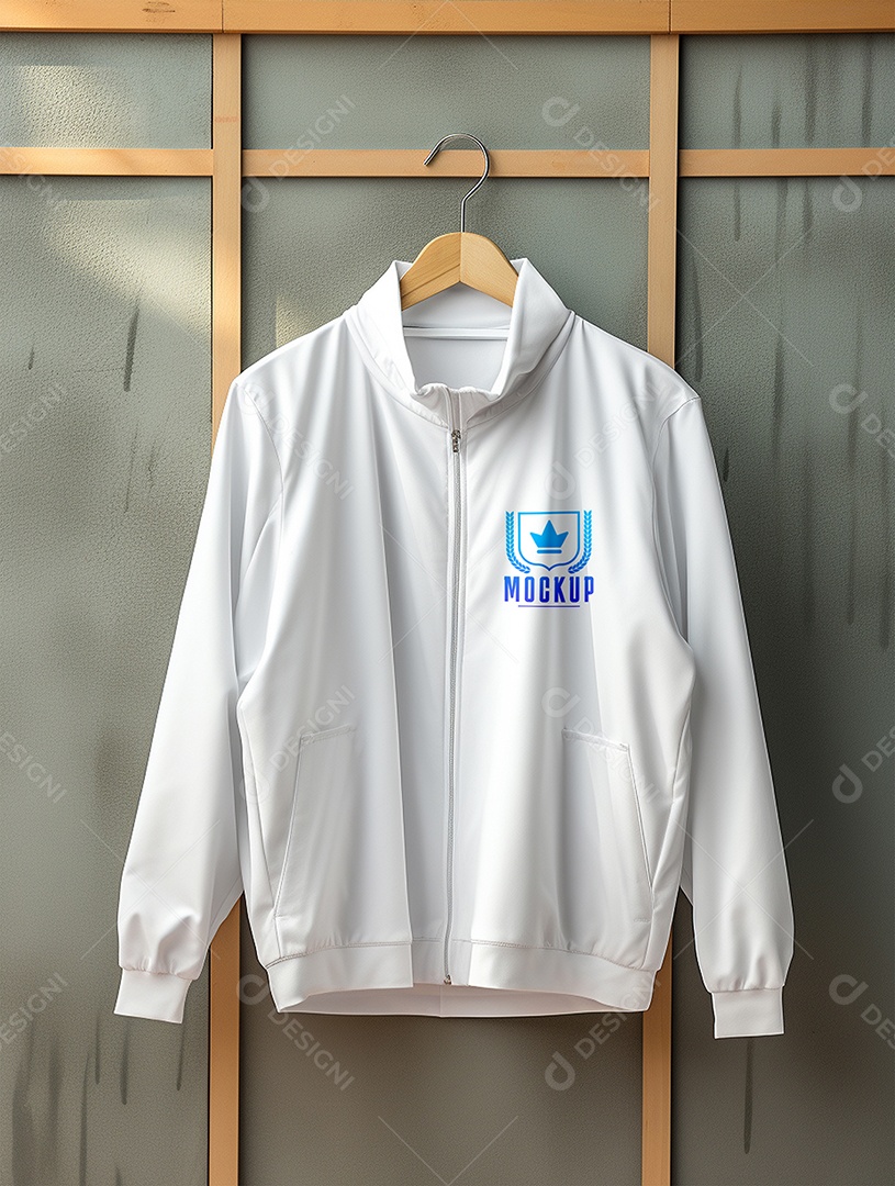 Mockup De Moletom No Cabide PSD Editável