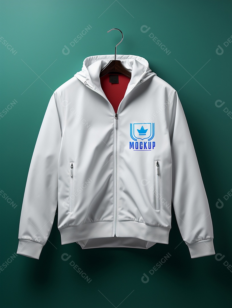 Mockup De Moletom No Cabide PSD Editável