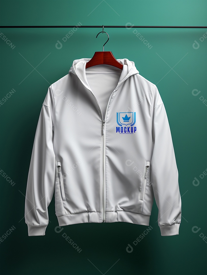 Mockup De Moletom No Cabide PSD Editável