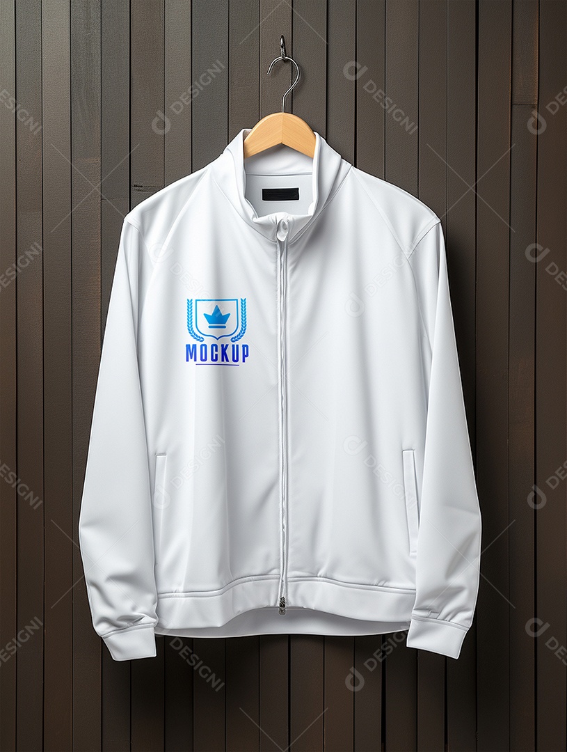 Mockup De Moletom No Cabide PSD Editável