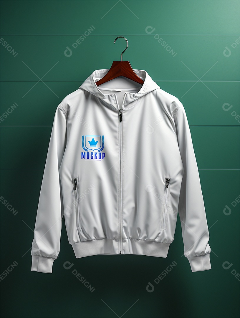 Mockup De Moletom No Cabide PSD Editável