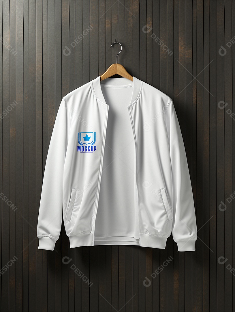 Mockup De Moletom No Cabide PSD Editável