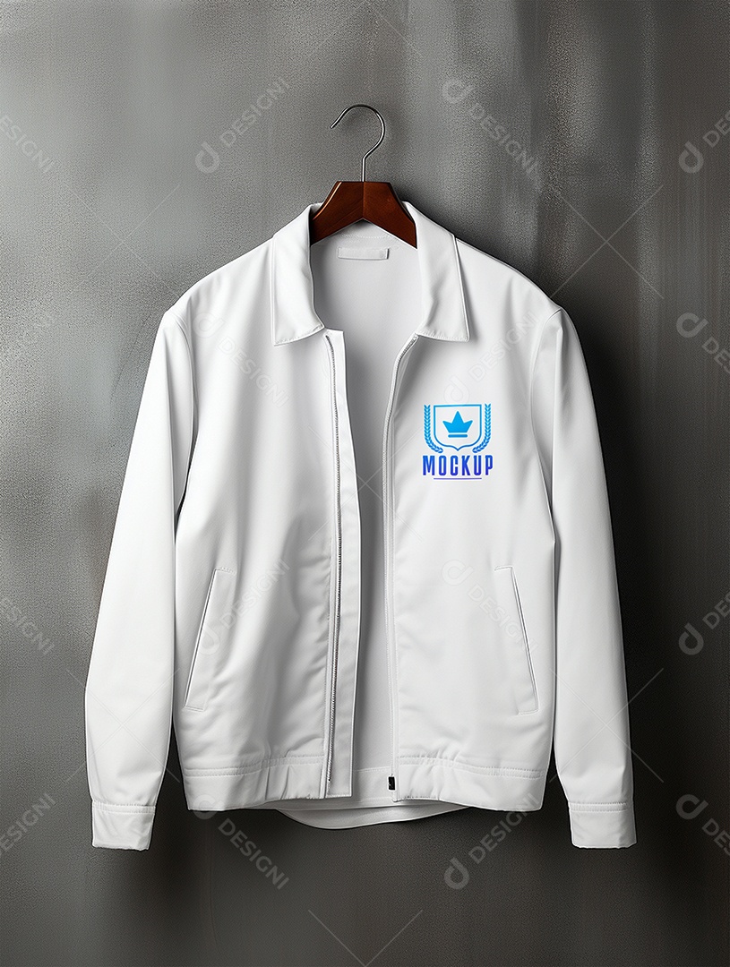 Mockup De Moletom No Cabide PSD Editável