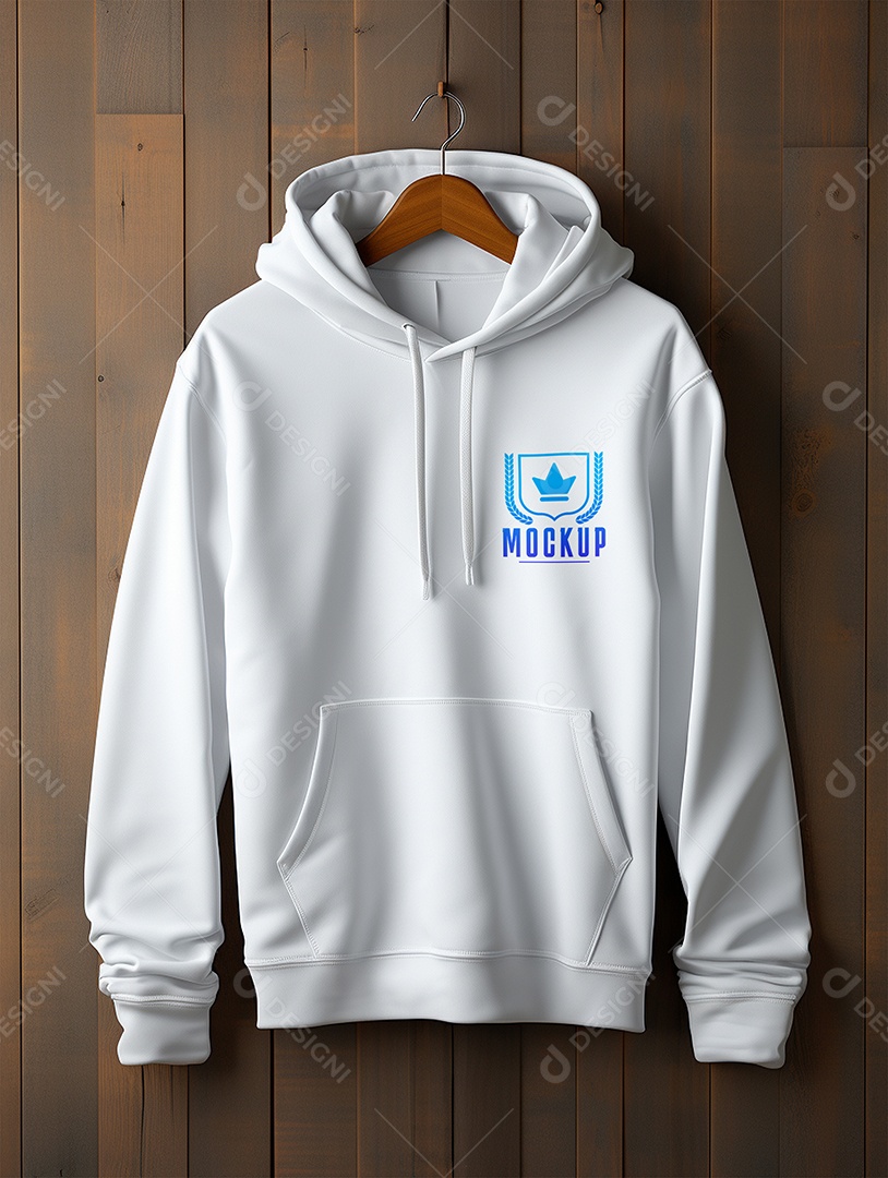 Mockup De Moletom No Cabide PSD Editável