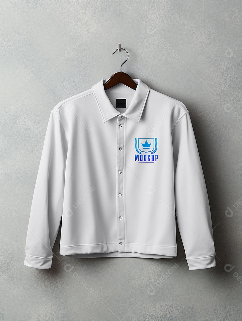 Mockup De Moletom No Cabide PSD Editável