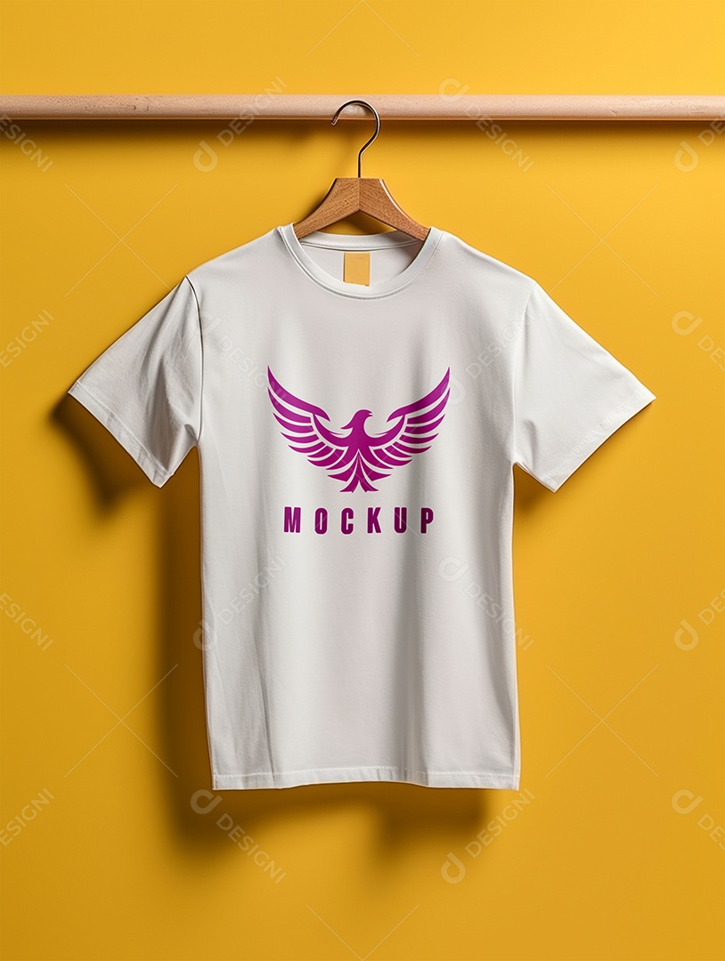 Mockup de Camiseta Infantil PSD Editável