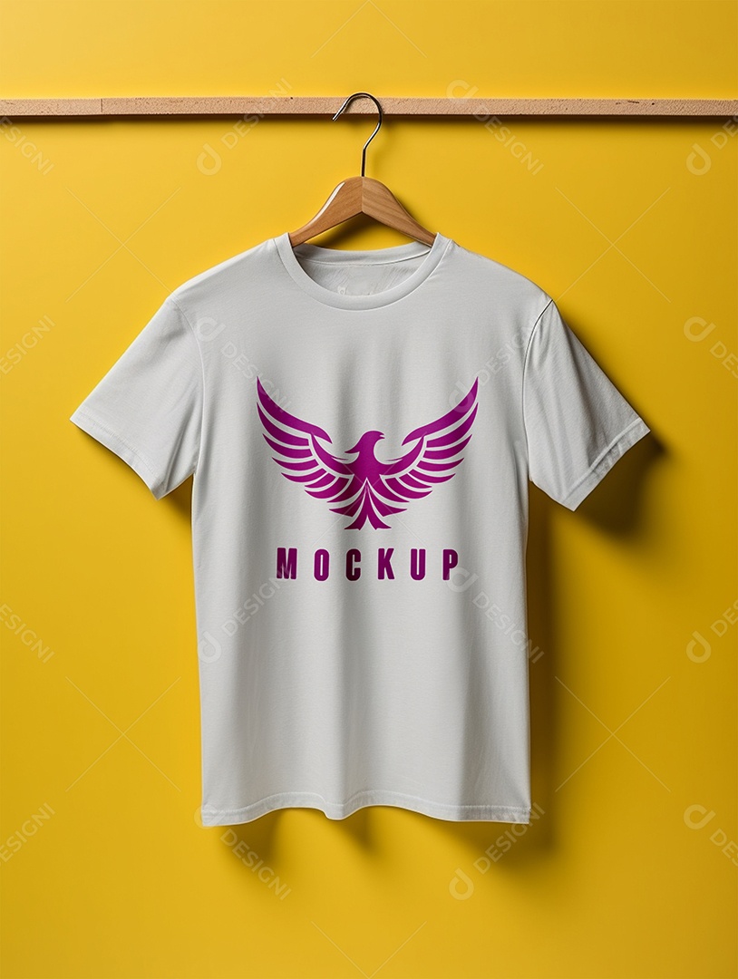 Modelo de Logo de Empresa Mockup PSD Editável