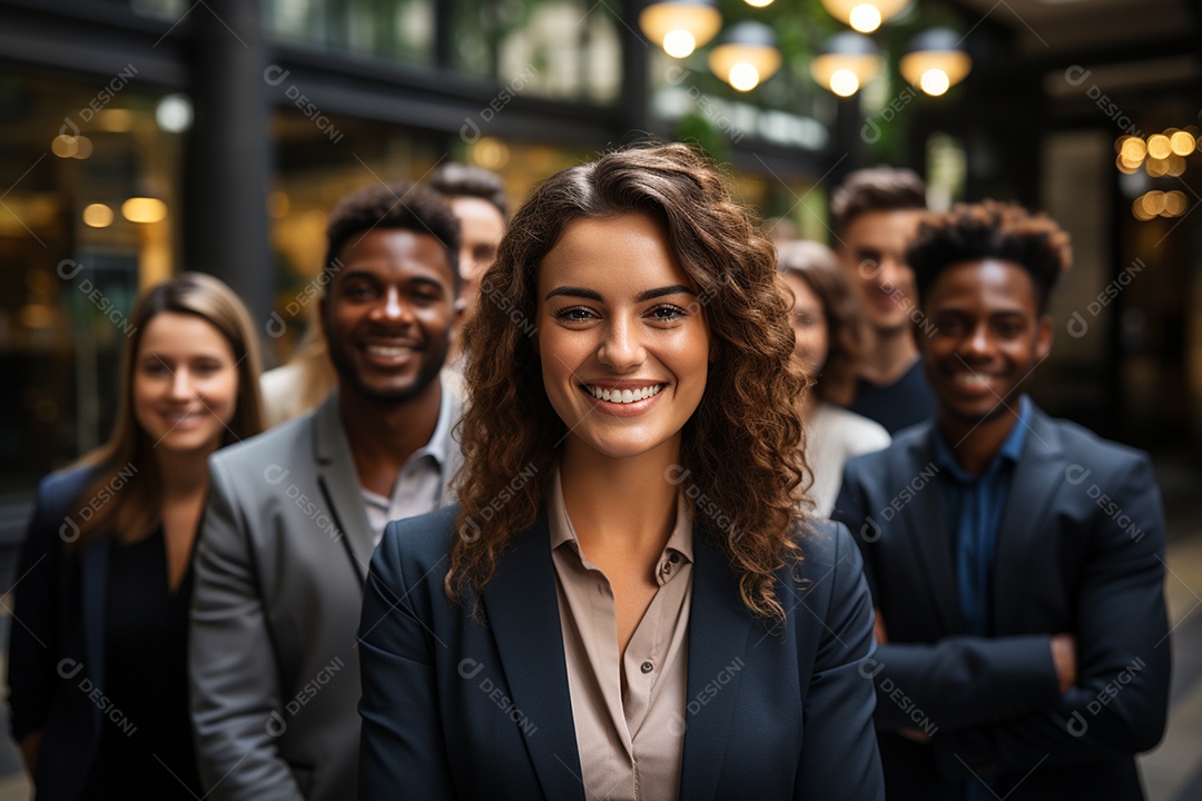 Imagem realista equipe de pessoa sobre uma empresa