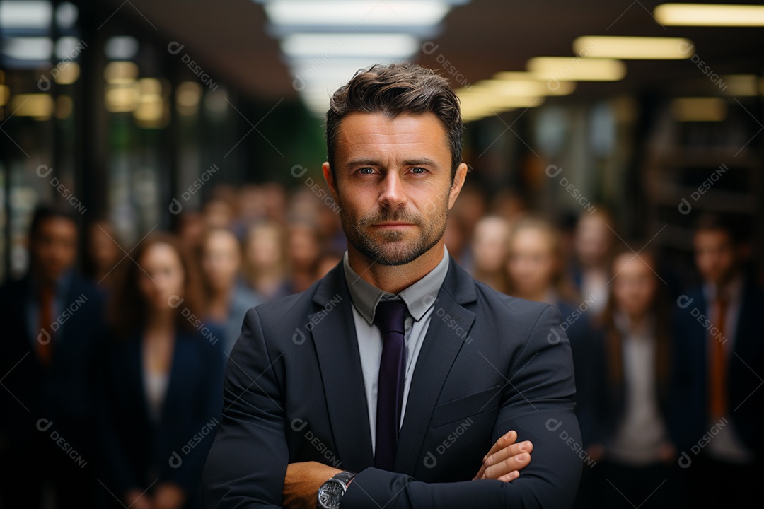 Imagem realista equipe de pessoa sobre uma empresa