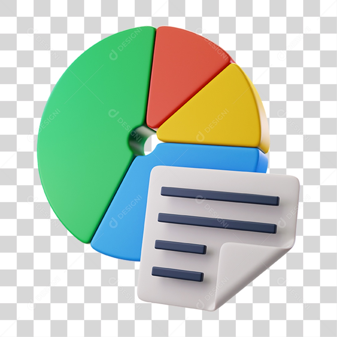 Gráficos Financeiros PNG Transparente