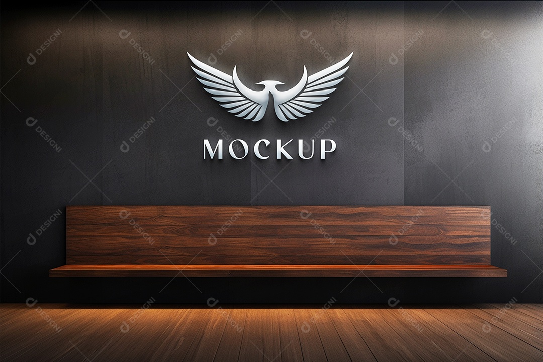 Modelo Mockup de Empresa PSD Editável