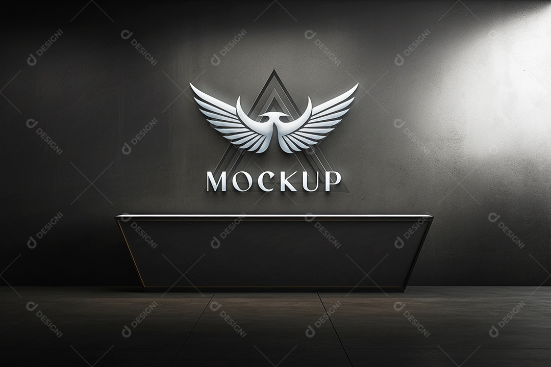 Modelo Mockup de Empresa PSD Editável