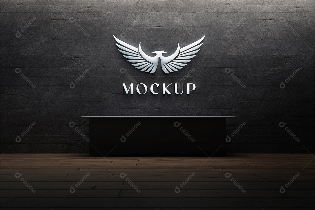 Modelo Mockup de Empresa PSD Editável