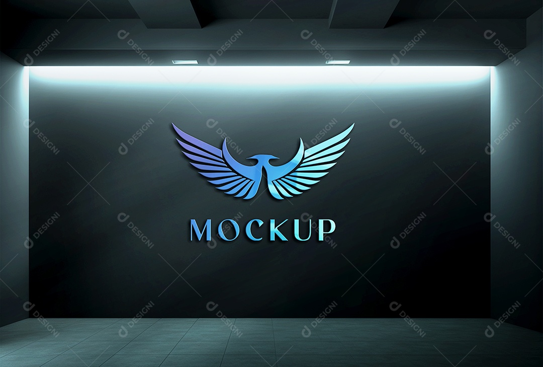 Modelo Mockup de Empresa PSD Editável