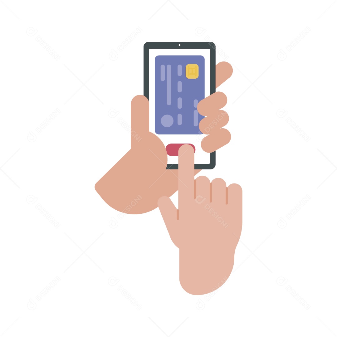 Pagamento Online Ilustração Vetor EPS