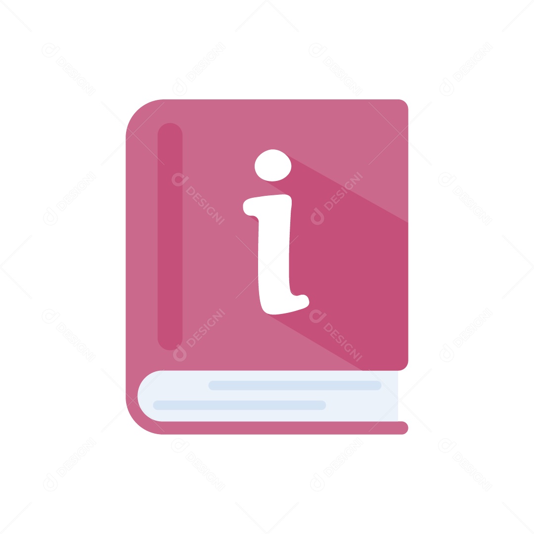 Ícone Informação Ilustração Vetor EPS