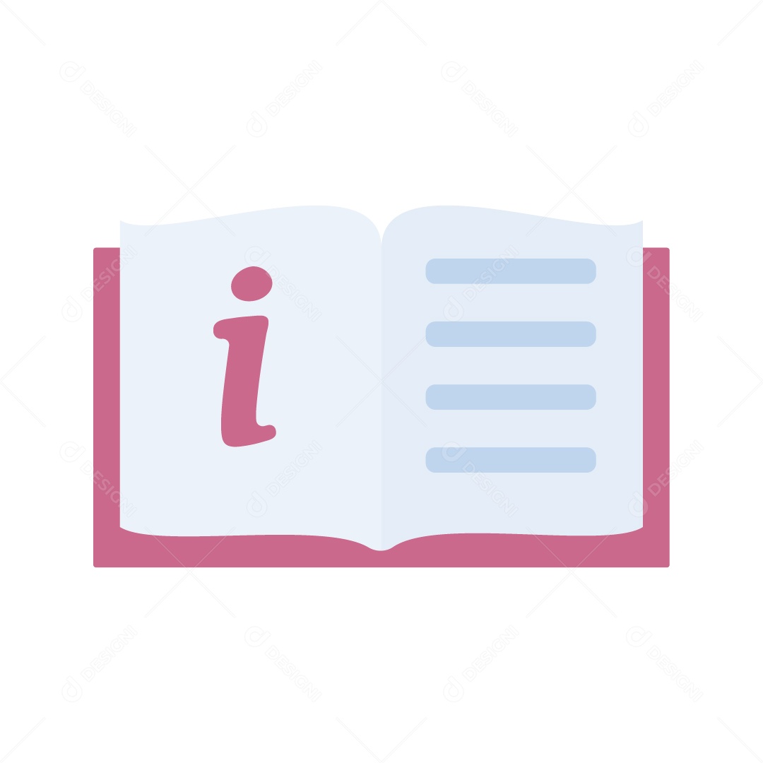 Ícone Informação Ilustração Vetor EPS