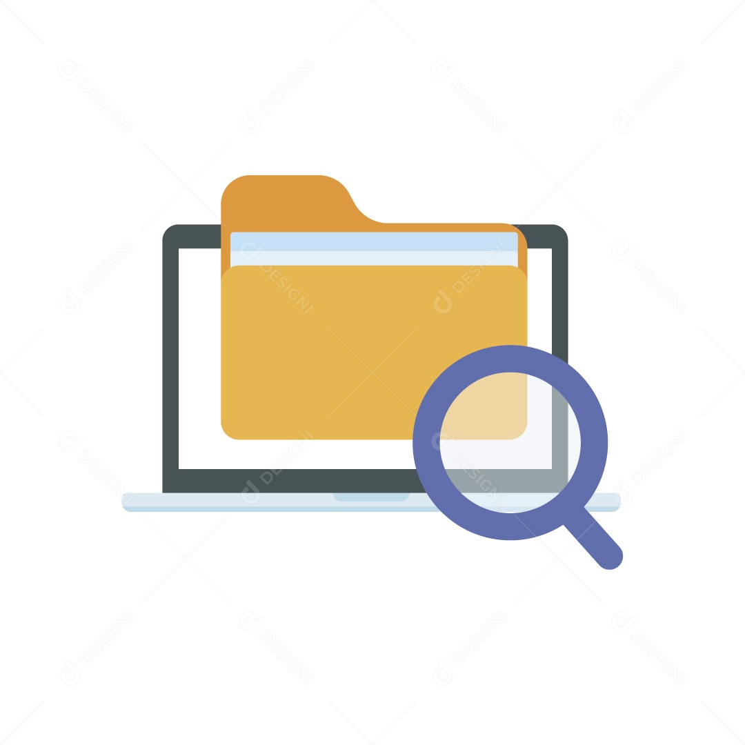 Gerenciador de Arquivos Ilustração Vetor EPS