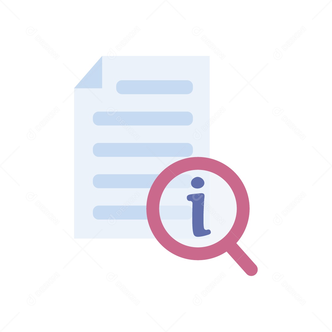 Documento Ilustração Vetor EPS