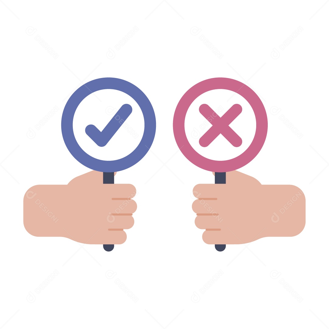 Tomada de Decisão Ilustração Vetor EPS