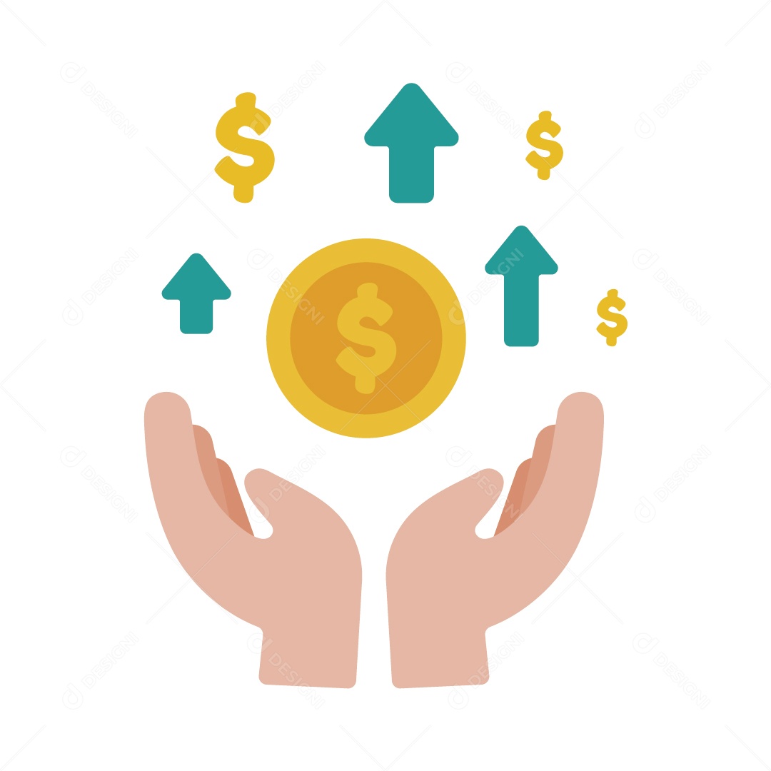 Investimento Ilustração Vetor EPS